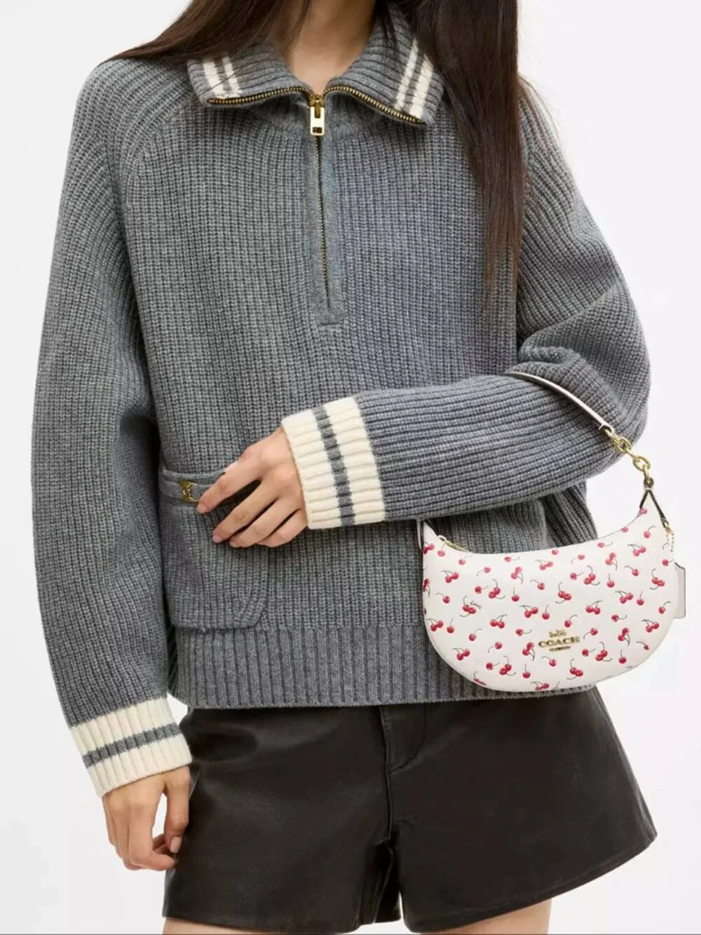 Mini Payton Bag With Cherry Print CFD04